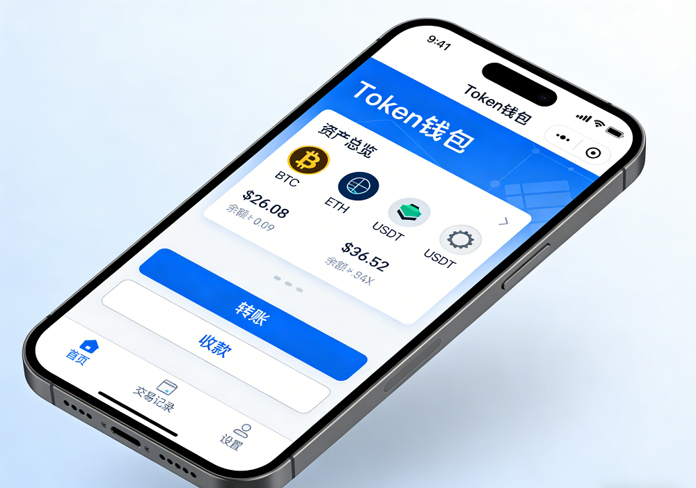 token钱包界面预览